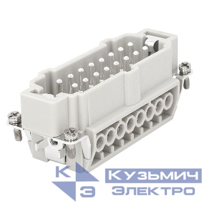 Вилка OptiLink HDC-HE-16-16-M-(0.75-2.5) 500В КЭАЗ 352258
