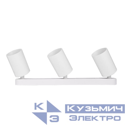 Светильник PDL-R под лампу 3xGU10 макс. 3х15Вт WH 230В IP20 JazzWay 5049369