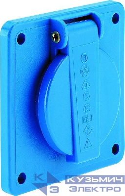 Розетка Schuko 16А 250В бельгийск. стандарт Bals 7140