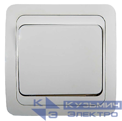 Выключатель 1-кл. СП Classico 2021 10А IP20 бел. ASD / IN HOME 4680005959846