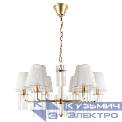 Люстра Lilith 1039-306 6хE14 40Вт хрусталь Rivoli Б0054947