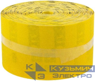 Рулон шлифовальный на бумажной основе алюм./оксидный абразивный слой 115ммх50м Р 60 FIT 38053