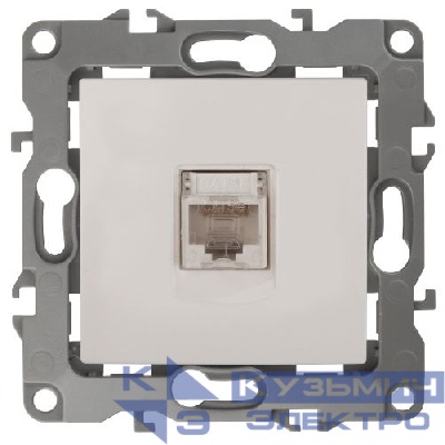 Розетка компьютерная Эра12 12-3107-02 RJ45 сл. кость Эра Б0014724