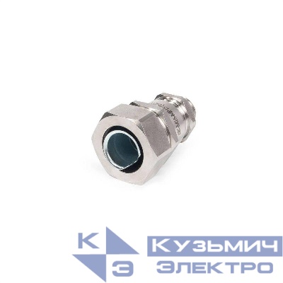 Ввод кабельный для металлорукава ВК-М16(6-12мм)-МР15 (INOX) нерж. сталь Fortisflex 89110