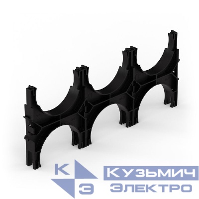 Кластер тройнойной двухсторонний для двустен. труб d125мм Промрукав PR13.02582