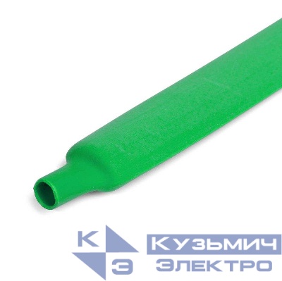 Трубка термоусадочная ТУТнг-LS-60/30 зел. (уп.25м) КВТ 102196