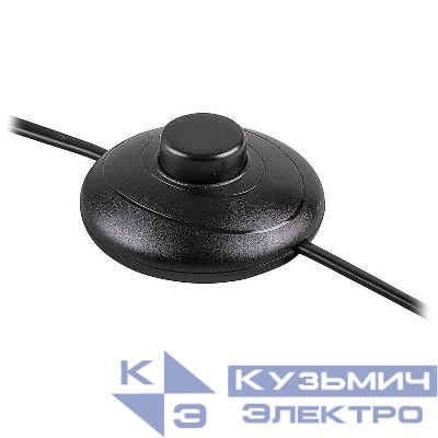 Шнур сетевой (с ножным выключателем) черн. DM106 FERON 29843