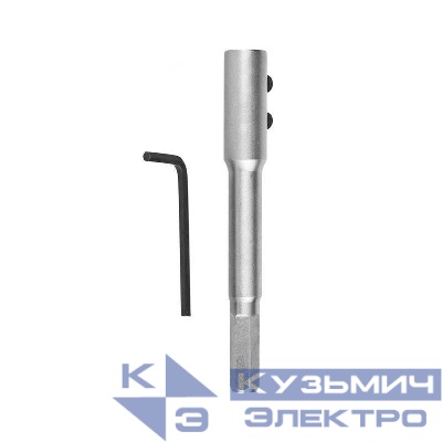 Удлинитель сверла винтового по дереву 140мм шестигранный хвостовик Kranz KR-91-0783