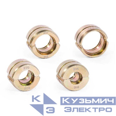 Набор матриц для опрессовки фитингов B (16-32) ПРОФИ КВТ 89620