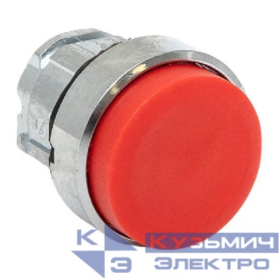 Механизм кнопки исполнительный XB4 IP65 выпирающая возвратный без фиксации без подсветки красн. EKF XB4BL-R-65