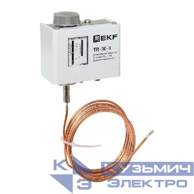 Реле температуры (термостат) капилляр 3м EKF TR-30-3