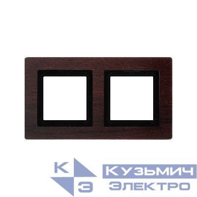 Рамка 2-м 4мод. Avanti натуральн. дерево венге DKC 4402844