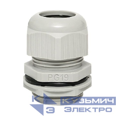 Сальник PG19 d12-15мм (d отверст. 23мм) IP54 (уп.2шт) PROxima EKF plc-pg-19-2-r