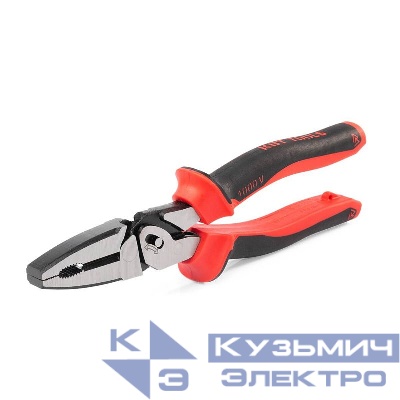 Пассатижи диэлектрические СТАНДАРТ 225мм со сдвоенным шарниром КВТ 102700