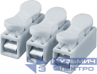 Клемма монтажная 61 607 NTC-CMK-823-3-10 (уп.50шт) Navigator 61607