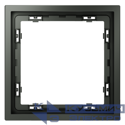Рамка пластиковая VOLTUM S70 на 1 пост, (титан) 0