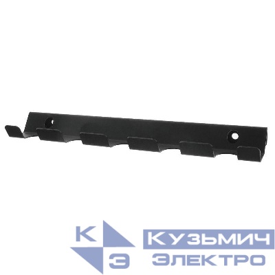 Держатель-органайзер для хранения садового инвентаря на пять предметов настенный черн. Rexant 38-0647