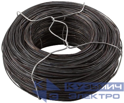 Проволока вязальная 1.2ммх200м черн. MOSм68508