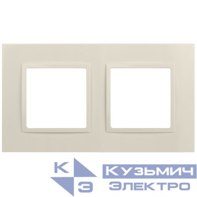 Рамка 2-м Elegance 14-5012-02 Classic слон. кость Эра Б0060577