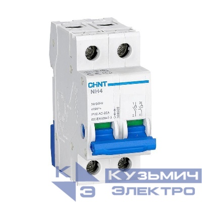 Выключатель нагрузки 2п 100А NH4 (R) CHINT 398039