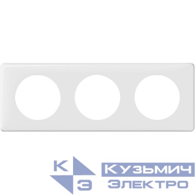 Рамка 3-м Celiane бел. Leg 068633