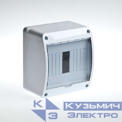 Бокс ОП Тусо 6мод. IP40 бел./прозр. двер. Ruvinil 68306