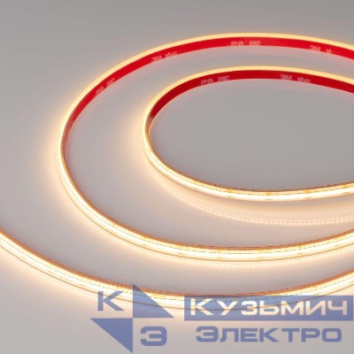 Лента светодиодная COB-PS-X400-7mm 24V Warm 2700К 7.2Вт/м IP67 CSP герметичная (уп.5м) Arlight 041700