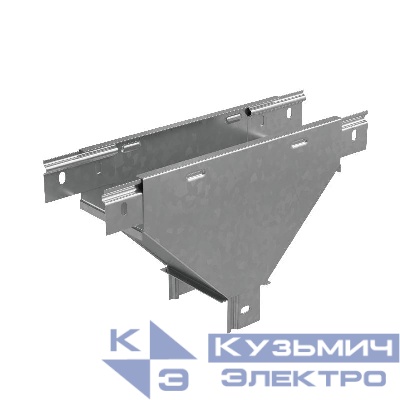Отвод для лотка Т-образ. вертикал. вниз 100х50 "ПЛЮС" TDVplus50-100 INOX304 КМ PL6226