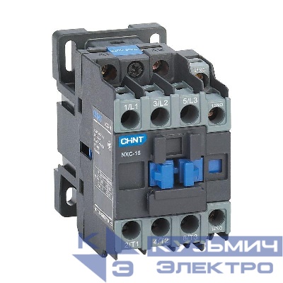 Контактор NXC-18 18А 24В AC 1НО+1НЗ 50Гц (R) CHINT 836899