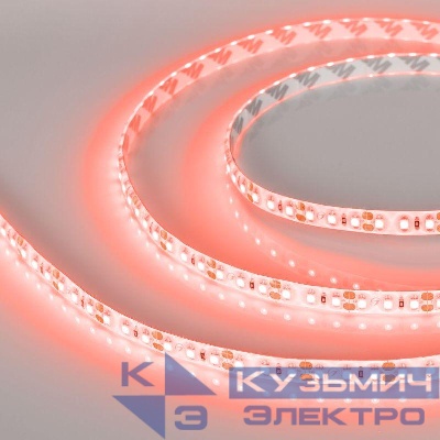 Лента светодиодная RTW-SE-A120-8mm 12V Red 9.6Вт/м IP65 2835 герметичная (уп.5м) Arlight 014880(2)