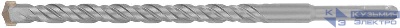 Бур по бетону SDS PLUS профи W-образная вставка двойная спираль 16х260мм FIT 32826