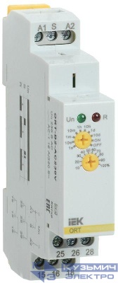 Реле задержки выключения ORT 2 контакта 230В AC IEK ORT-B2-AC230V