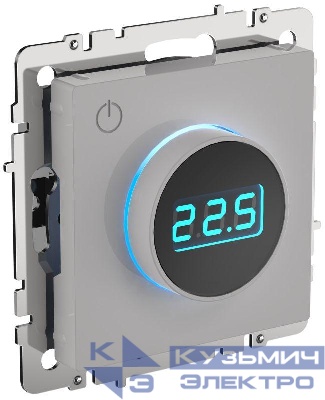 Термостат электронный с индик. BRITE СП IP20 ТС10-1-БрБ механизм бел. IEK BR-RT11-K01