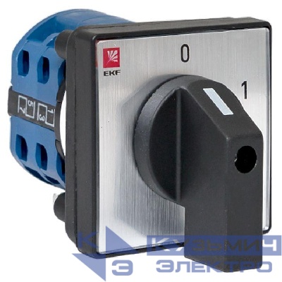 Переключатель кулачковый ПК-1-121 1п 25А "0-1-2-3" EKF pk-1-121-25