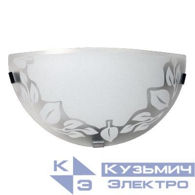 Светильник НББ 21-60 М19 "Симфония" 300/2 матов. бел./клипсы штамп метал. (инд. упак.) Элетех 1005205644