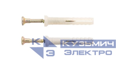 Дюбель-гвоздь нейлон пот. SMX-L 6х40 (уп.2000шт) Tech-KREP 133398