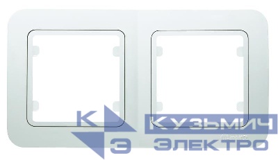 Рамка+вставка 2-м Lillium бел. 18002702