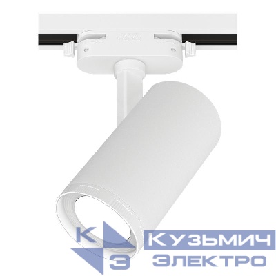 Светильник трековый светодиодный ARTLINE поворотный 57х57х135мм 10Вт 850Лм 4000К 230В алюм. 5.5кв.м бел. Ritter 59737 1