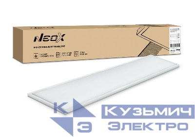 Светильник светодиодный ДВО-01 4065-ОПАЛ 40Вт 230В 6500К 3300лм 180х1195х30мм универс. панель NEOX 4690612042336