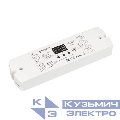 Диммер SMART-DALI-104-62-ADDR-DIM-DT6-SUF (12-48В 4х5А) (IP20 пластик) INTELLIGENT ARLIGHT 038157