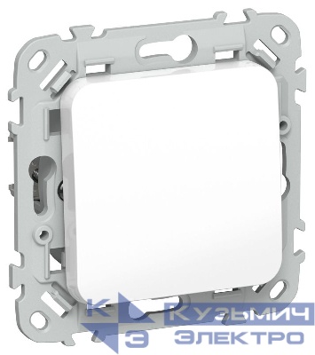 Выключатель проходной 1-кл. СП FLITE ВС61-1-0-ФлБ 10А механизм бел. IEK FI-V12-0-10-1-K01
