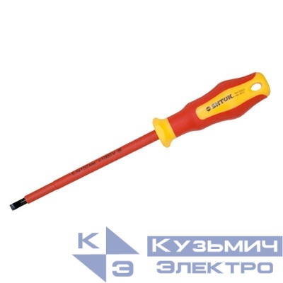 Отвертка 1000В SL 6.5х150мм (09203) SHTOK 376336