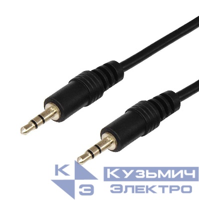 Шнур 3.5мм штекер стерео-3.5мм штекер стерео 3м Rexant 17-4104