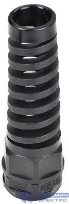 Сальник MGR25 d13-18мм IP68 с гибким отводом черн. IEK YSA23-16-25-68-K02