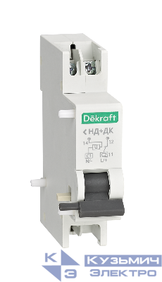Расцепитель независимый AC 220В-415В НД-201 DEKraft 18128DEK
