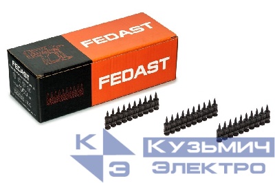 Гвозди 2.7*16 мм кованые с ребрами жесткости (1000шт/уп) FEDAST