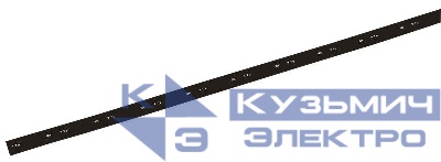 Трубка термоусадочная ТТУ нг-LS 4/2 черн. 1м IEK UDRS-D4-1-K02