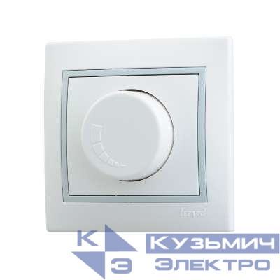 Светорегулятор СП 500Вт Mira бел./сер. LEZARD 701-0215-116