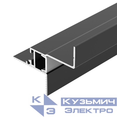 Профиль CEIL-S12-SHADOW-20-SIDE-3000 ANOD BLACK L3000 алюм. Arlight 052226