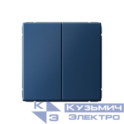 Выключатель 2-кл. ArtGallery (сх. 5) 10AX механизм аквамарин SE GAL001151